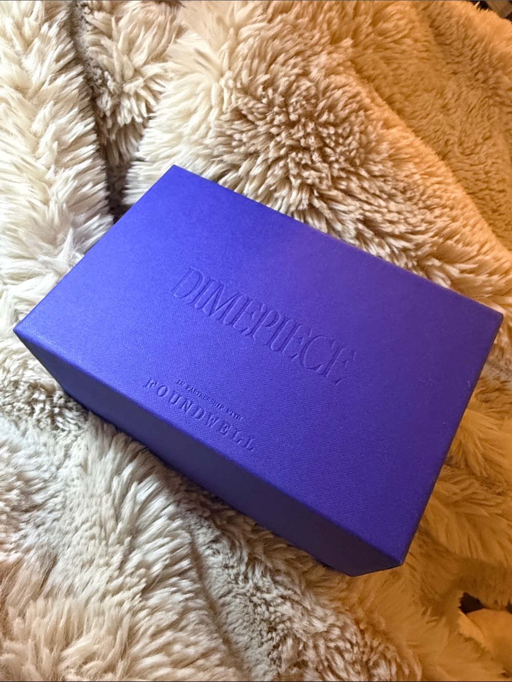 Dimepiece x Foundwell 2 Piece Purple Watch Jewelry Gift Box Case